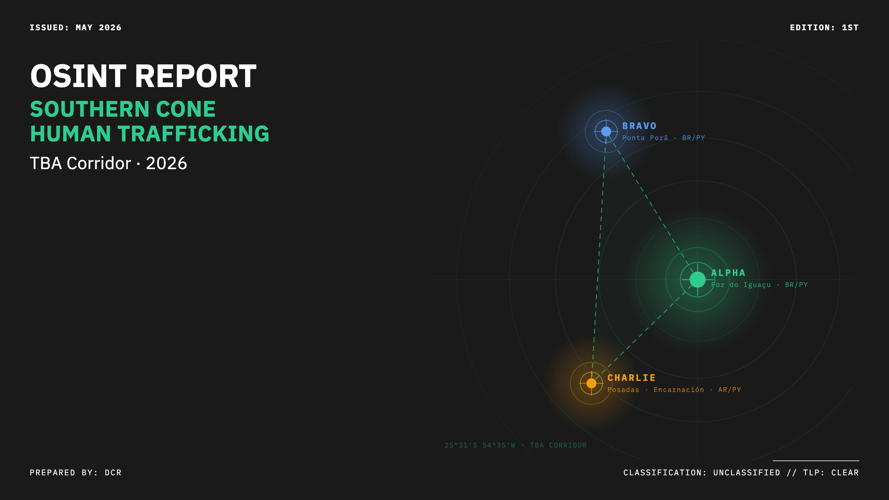 Southern Cone Human Trafficking — TBA Corridor