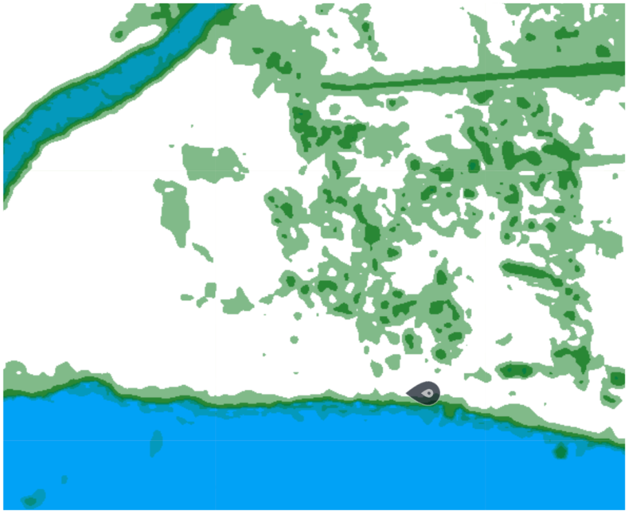 Site Alpha — Sentinel-2 NDWI, May 2026