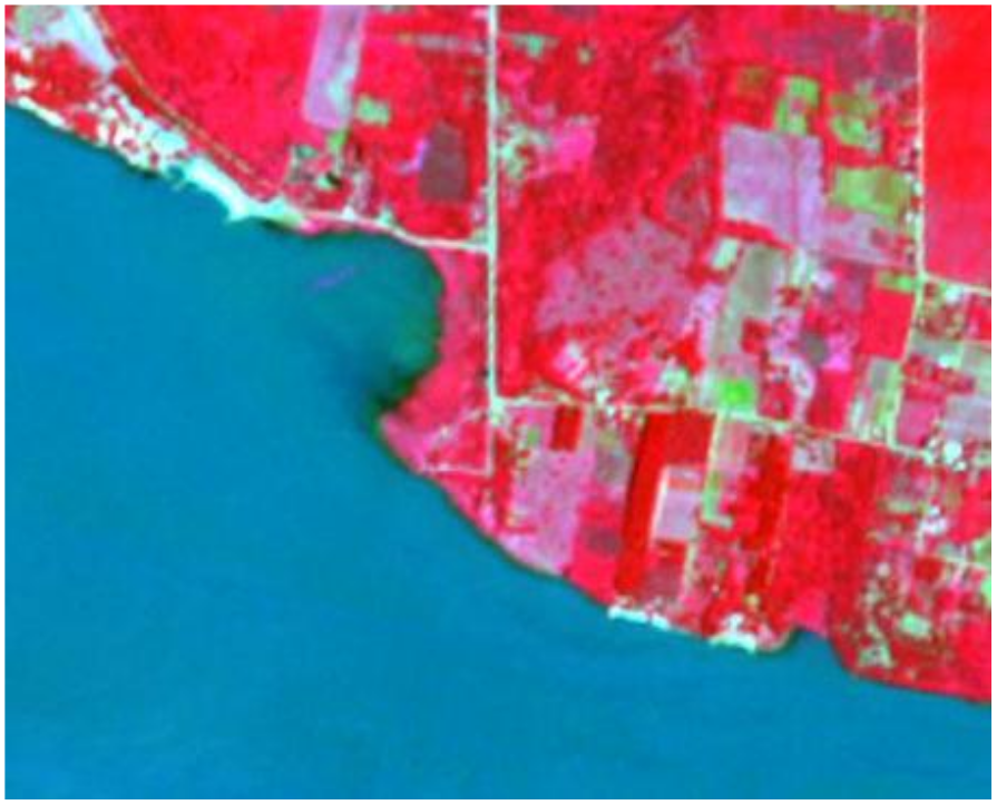 Color Infrared — Site Charlie, 19 Apr 2026