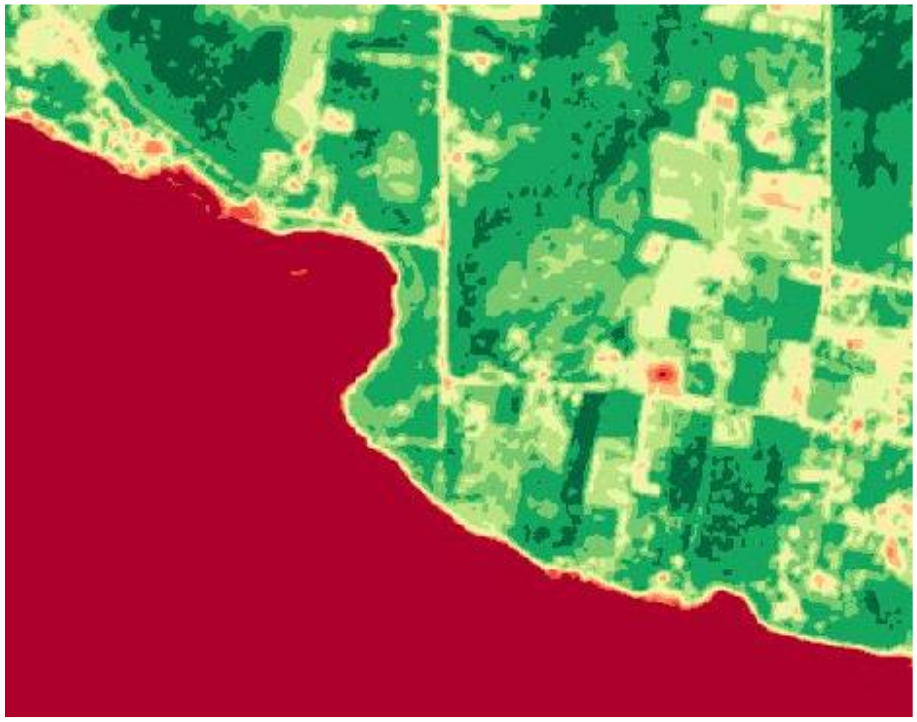 NDVI — Site Charlie, 19 Apr 2026